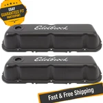 Edelbrock 4603 Signature Series Valve Covers Ford 260-289-302 & 351W New. Price: $100.87.