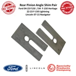 Spc Rear Pinion Angle Shim Pair +/- 2.5 Adj. Lincoln Navigator & Ford F-150 New. Price: $25.69.