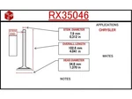 Engine Exhaust Valve Itm RX35046 New. Price: $18.11.