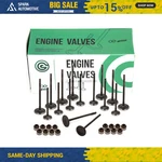 Intake Exhaust Valves W/ Seals Fit 02-09 Honda Acura K20A K23A K24A New. Price: $79.99.