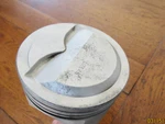 1957 - 61 Corvett L2148F 283 Fi 060 Trw Forged Piston Chevy Fuel Injection Used. Price: $125.00.
