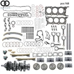 Engine Rebuild Overhaul Kit- Crankshaft/piston/timing For 3.3L 10-16 Hyundai Kia New. Price: $519.43.