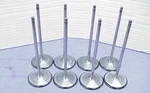 Del West Titanium Intake Valves 6MM X 2.180 6.020" From Nascar Engine Shop Used. Price: $40.00.