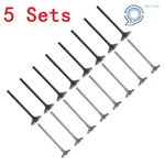 80PCS 5 Set Intake Exhaust Engine Valves For Gm 00-10 2.0 2.2 2.4 Ecotec Dohc New. Price: $70.45.