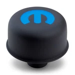 Proform Crankcase Breather 440-754; Mopar Black/blue Crinkle Steel, Push-in New. Price: $26.83.
