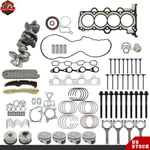 G4FD 1.6L Conrods Engine Overhaul Rebuild Kit W/ Crankshaft For Hyundai Kia New. Price: $231.04.