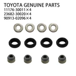 Toyota Genuine Set Fuel Injector Seal Washer O-ring For Hilux KUN26 New. Price: $48.00.