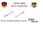 Trw Engine Exhaust Valve - 2PCS # 022 109 612 Fits Volkswagen & Porsche New. Price: $103.33.