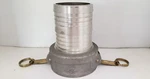 Dixon G400-C-AL Cam & Groove Hose Female Coupler, 4" Alum, Brass Handles, Nnb New. Price: $52.95.