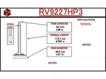 Engine Intake Valve Itm RV9227HP3 New. Price: $48.99.
