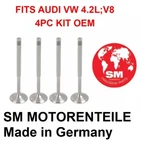 Sm Engine Intake Kit 4PC Valves Set; Audi Vw 4.2L V8 A6Q A8 S4 Germany New. Price: $118.00.