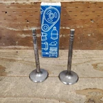 +.015" Oversize Stem 1.94" Intake Valves For 1962-1994 Chevy Sbc 400 350 327 307 New. Price: $20.00.