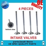 Osvat Vw Audi Engine Intake Valve Set Of 4 Golf, Jetta, Passat. 058109601C New. Price: $71.99.