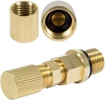 Fuel Pressure Test Fitting Adapter With Schrader Valve 2003-2010 Ford 6.0L New. Price: $17.49.