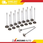 Intake Exhaust Valves Fit 88-95 Honda Crx Civic Delsol D15B D16A6 New. Price: $69.95.